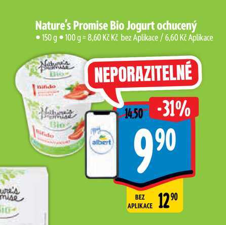   Nature's Promise Bio Jogurt ochucený  150 g 