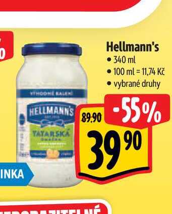   Hellmann's • 340 ml 