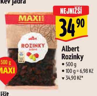  Albert Rozinky • 500g  