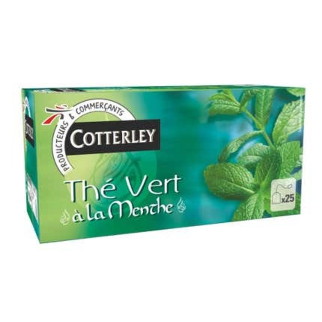Cotterley Zelený čaj s mátou