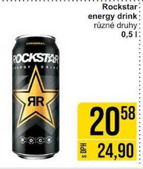Rockstar energy drink různé druhy 0,5l