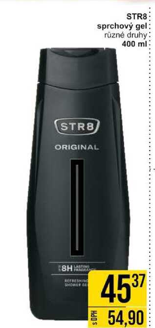 STR8 sprchový gel různé druhy 400 ml