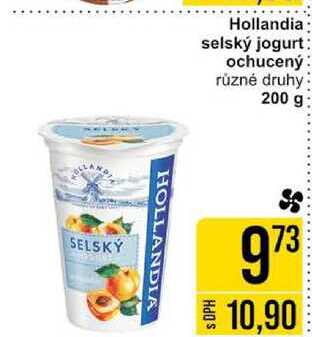 Hollandia selský jogurt ochucený různé druhy 200 g 