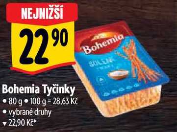 Bohemia Tyčinky, 80 g 