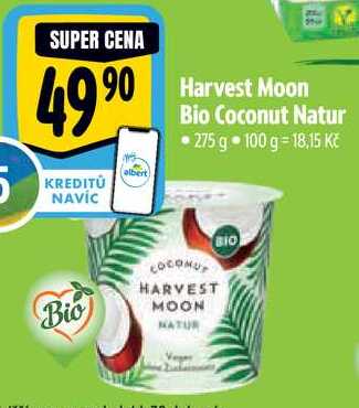 Harvest Moon Bio Coconut Natur, 275 g