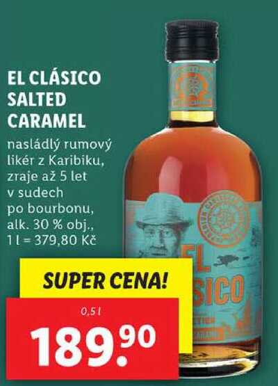 EL CLÁSICO SALTED CARAMEL, 0,5 l