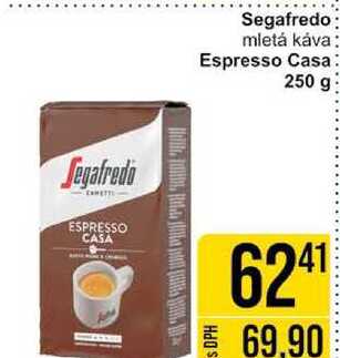 Segafredo mletá káva Espresso Casa 250 g 
