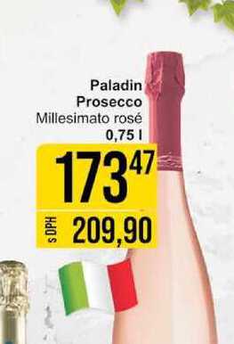 Paladin Prosecco Millesimato rosé 0,75l