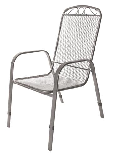 Zahradní ocelová židle Albany, 1 KS