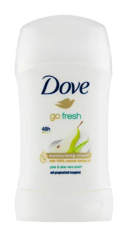 Dove Antiperspirant tuhý pro ženy Pear and Aloe Vera, 40 ml