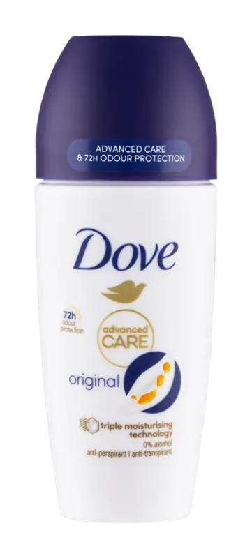 Dove Antiperspirant roll-on pro ženy Advanced Original, 50 ml