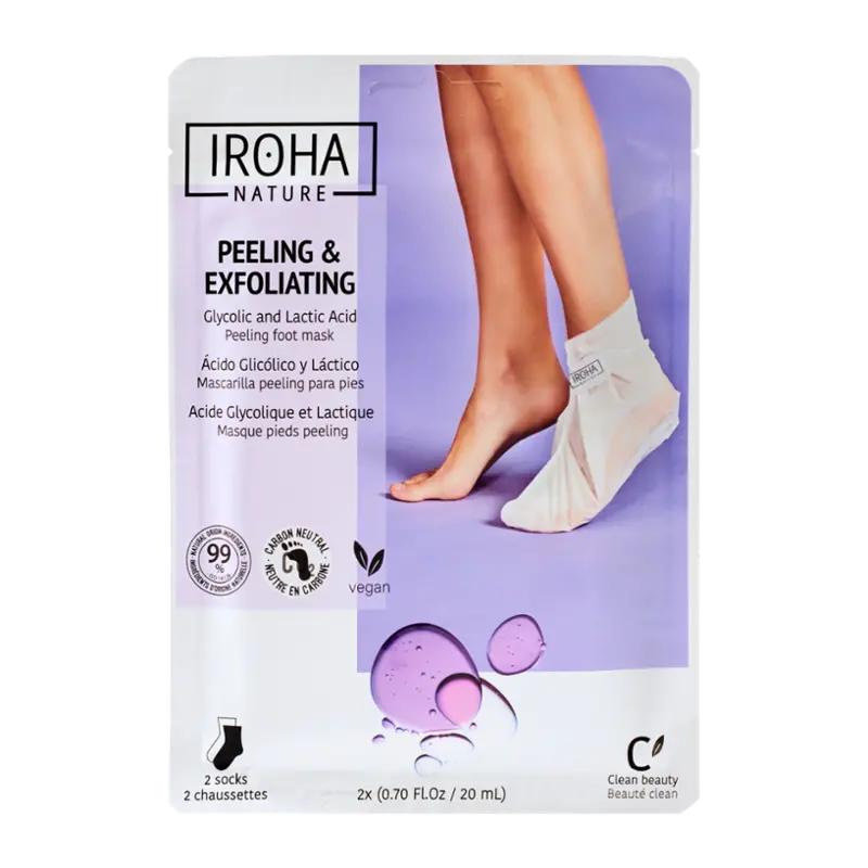 Iroha Maska na nohy Peeling&Exfoliating, 1 ks