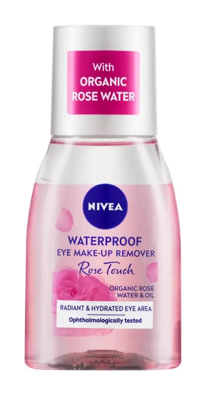NIVEA Dvoufázový odličovač očí a make-upu Rose Touch, 100 ml