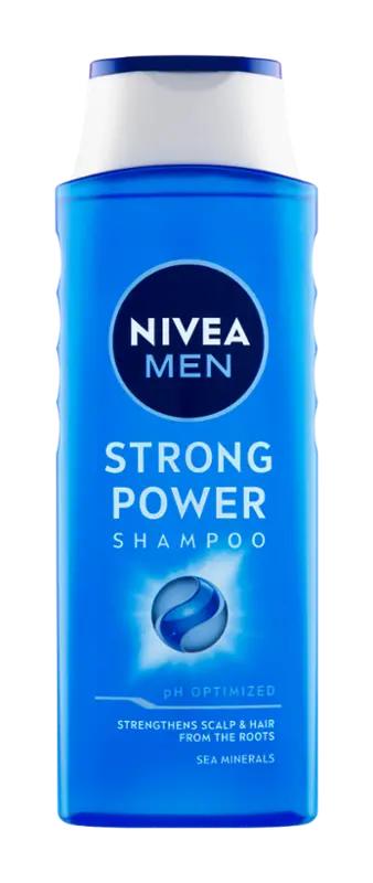 NIVEA Men Šampon Strong Power, 400 ml
