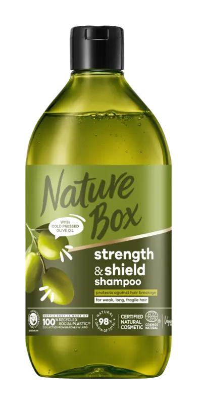 Nature Box Šampon Strength & Shield Olive, 385 ml