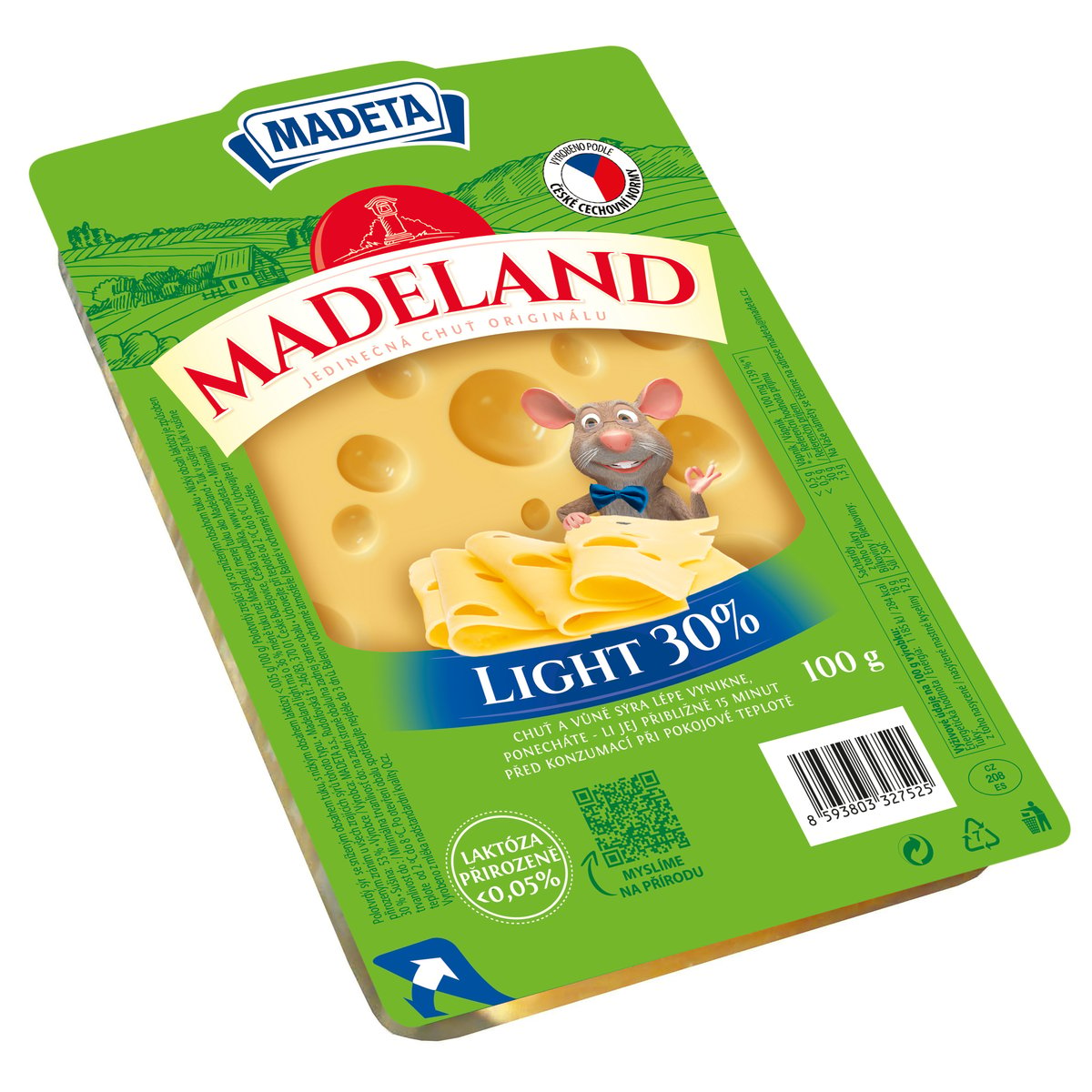 Madeta Madeland light 30% plátky