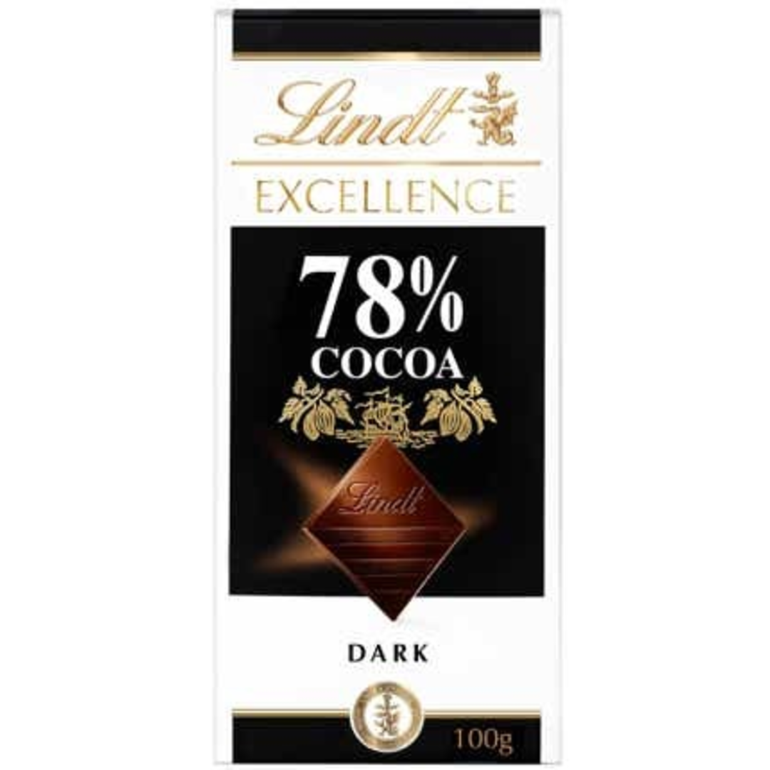 Lindt Excellence Čokoláda hořká 78%