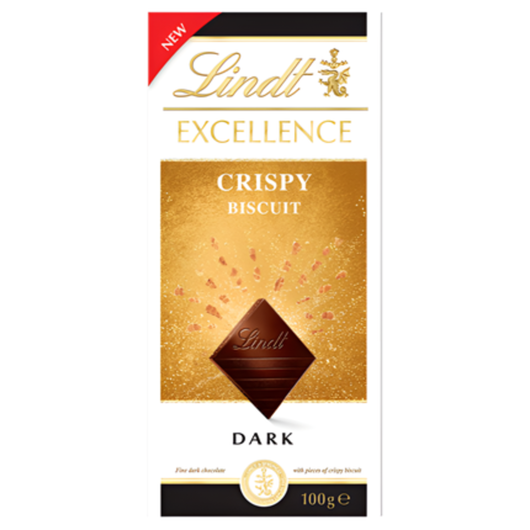 Lindt Excellence Dark Crispy Biscuit