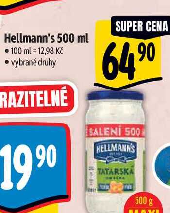 Hellmann's 500 ml  