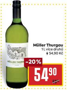 Müller Thurgau 1l