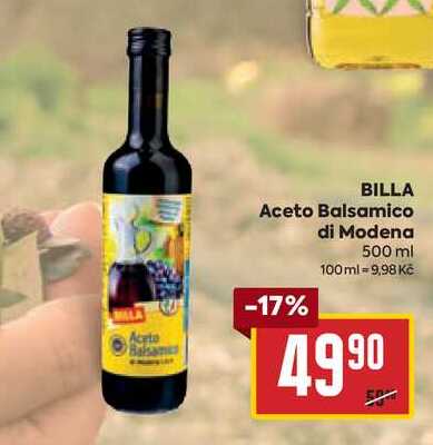 BILLA Aceto Balsamico di Modena 500 ml 