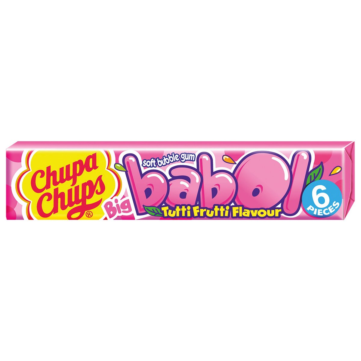 Chupa Chups Big Babol Tutti Frutti žvýkačky