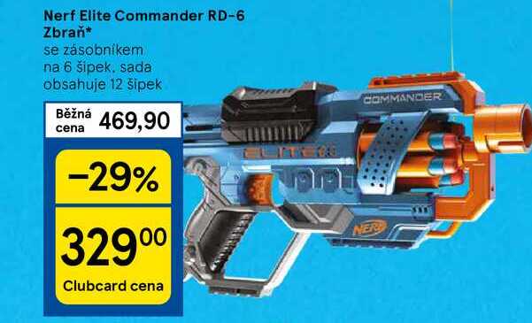 Nerf Elite Commander RD-6 Zbraň