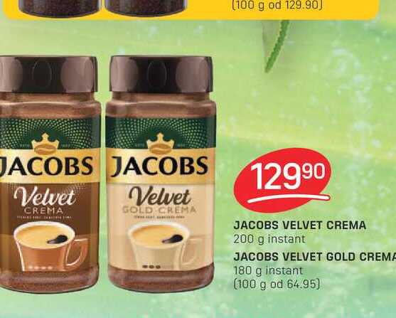 JACOBS VELVET CREMA 200 g instant
