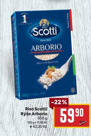 Riso Scotti Rýže Arborio 500 g