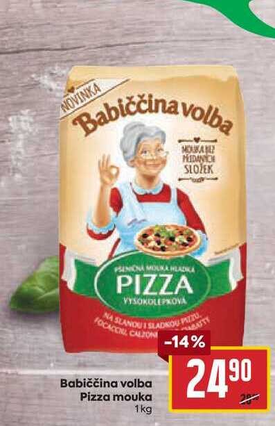Babiččina volba Pizza mouka 1kg 