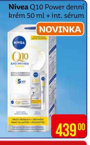 Nivea Q10 Power denní krém 50 ml + Intenzivní sérum