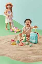 Kufřík s hračkami na písek