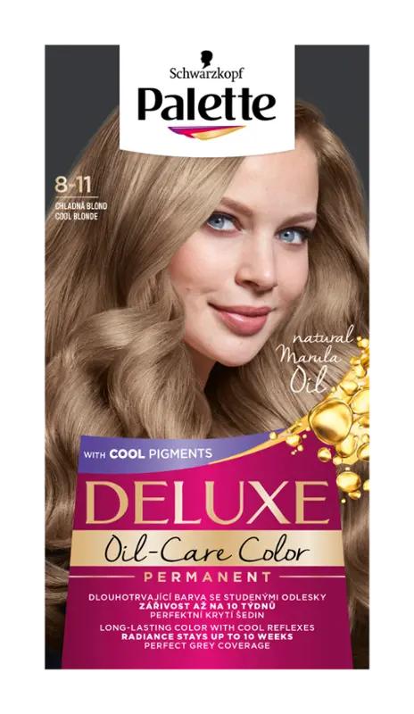 Palette Barva na vlasy Deluxe 8-11 chladná Blond, 1 ks