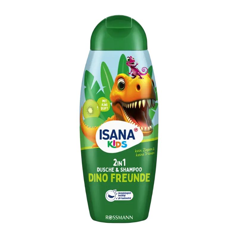 ISANA Kids Sprchový gel 2v1 Dino, 300 ml