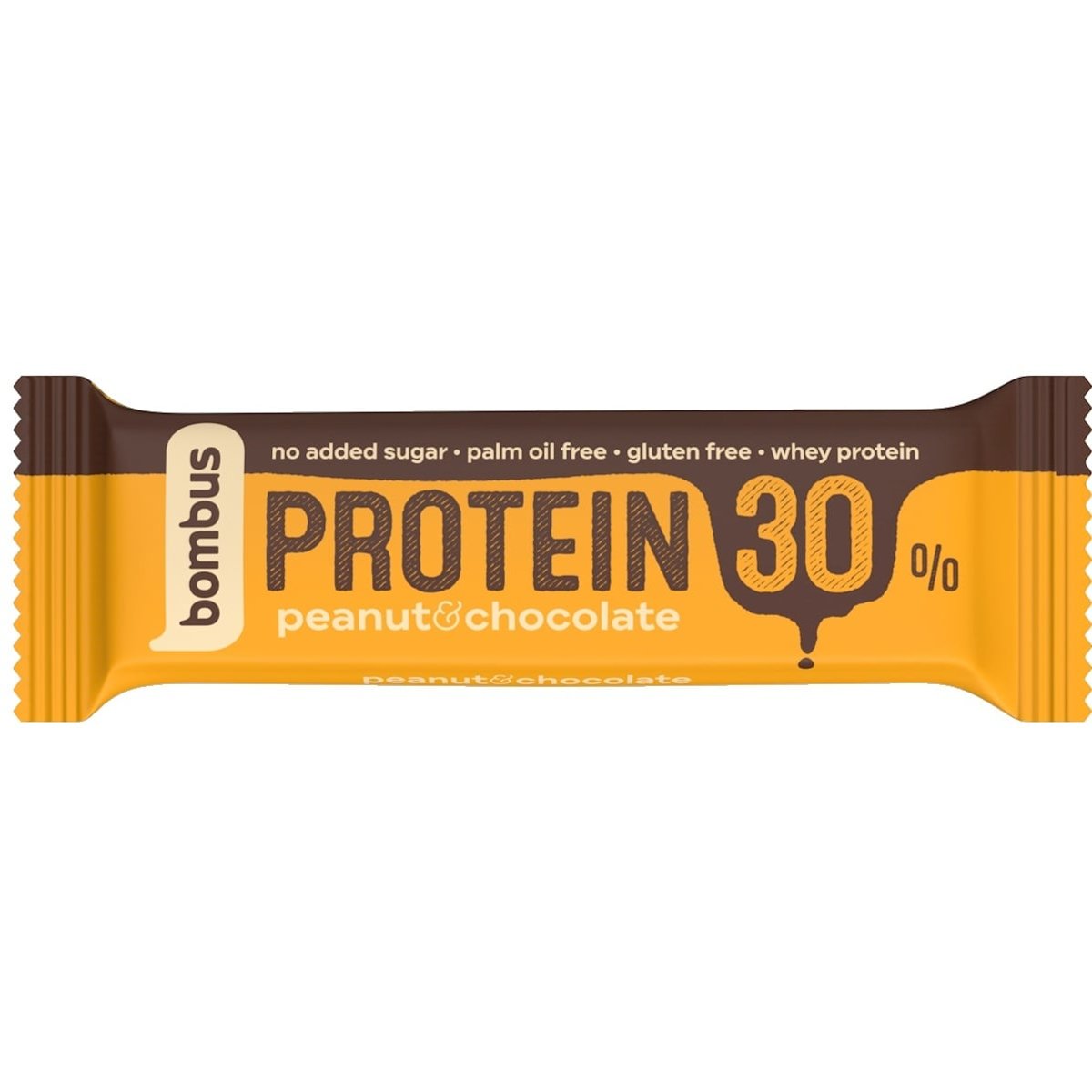 Bombus Protein 30% peanuts a chocolate