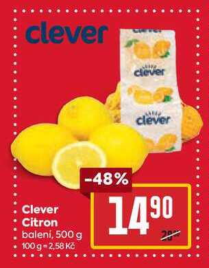 Clever Citron balení, 500 g 