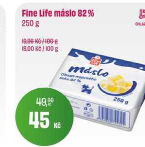 Fine Life máslo 82% 250 g