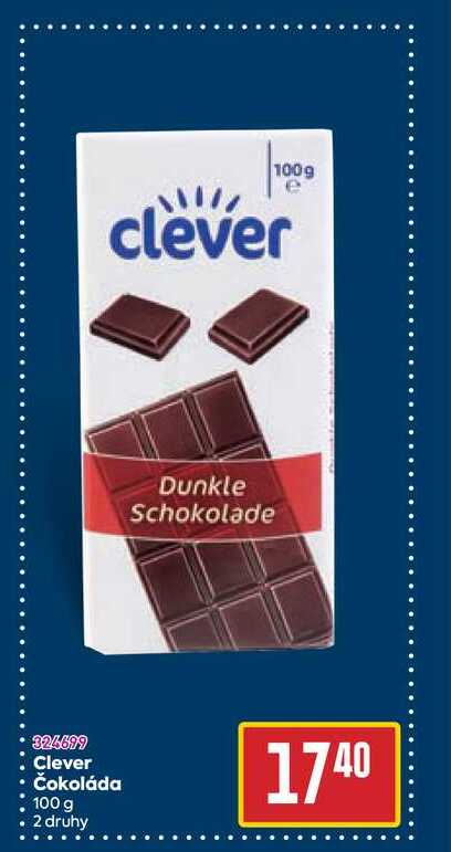 Clever Čokoláda 100 g