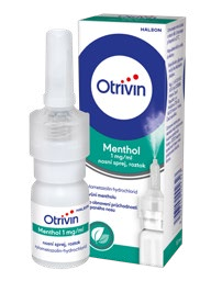 Otrivin Menthol 1 mg/ml nosní sprej roztok 10 ml