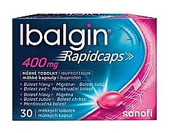 Ibalgin® Rapidcaps 400 mg 30 měkkých tobolek