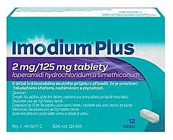 IMODIUM® Plus 2 mg/125 mg 12 tablet