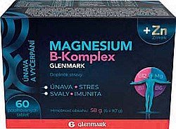 MAGNESIUM B-KOMPLEX GLENMARK (+Zn) 60 tablet