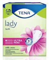 TENA Lady Slim Ultra Mini, 48 ks