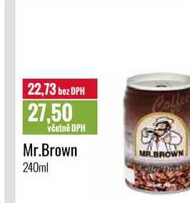 Mr.Brown 240ml 