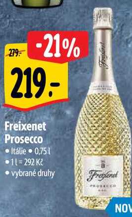 Freixenet Prosecco, 0,75 l