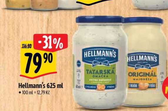   Hellmann's 625 ml  