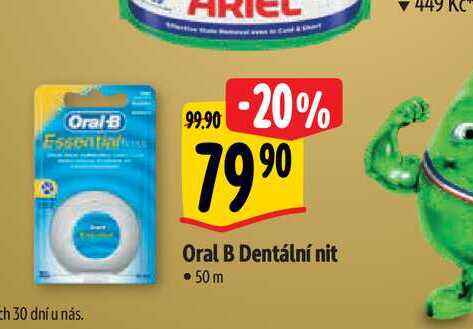   Oral B Dentální nit • 50m  