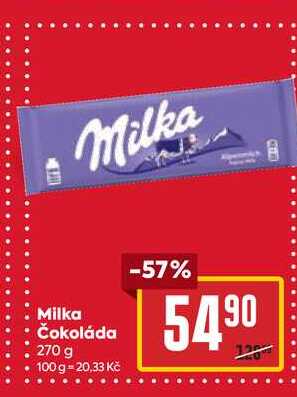 Milka Čokoláda 270 g