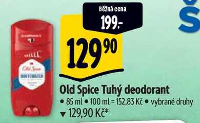 Old Spice Tuhý deodorant, 85 ml