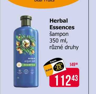 Herbal Essences šampon 350 ml, různé druhy